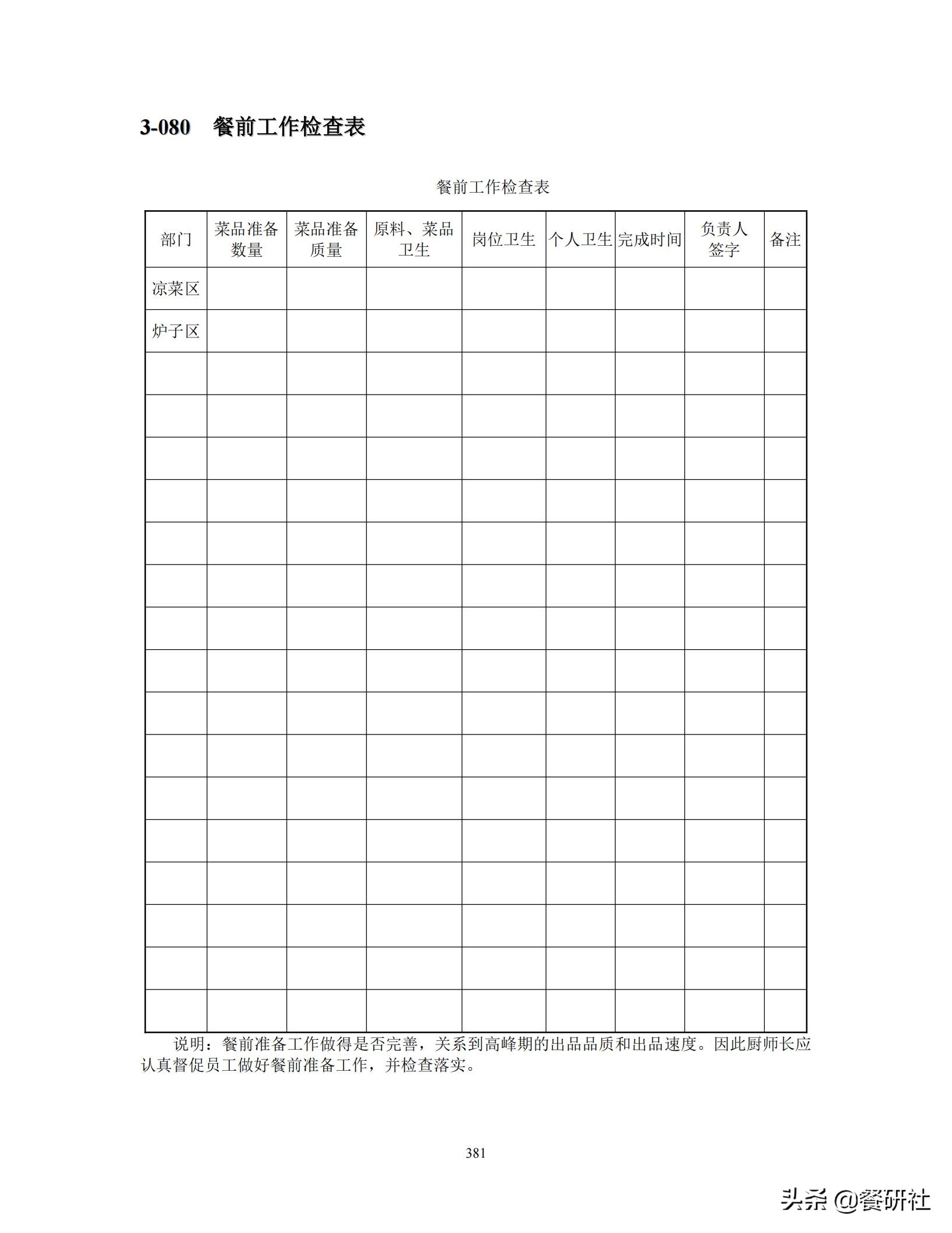 餐饮管理培训大典：200+操作流程/表单工具（462页文档）
