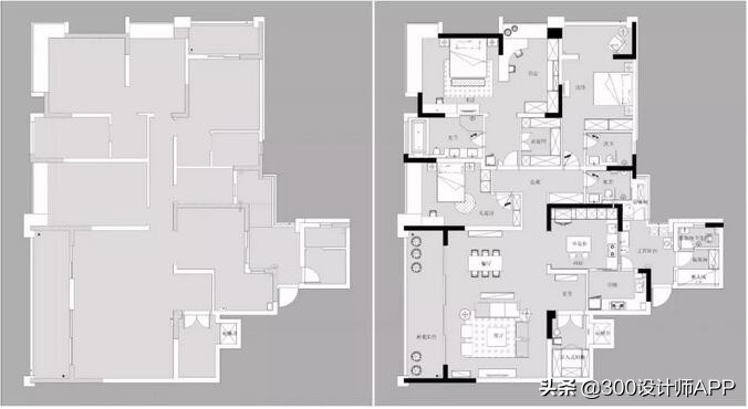 黄妮娜作品：200㎡大户型，100万装修，低调奢华，效果超乎想象