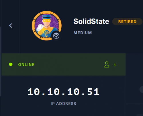 HTB靶场记录之SolidState