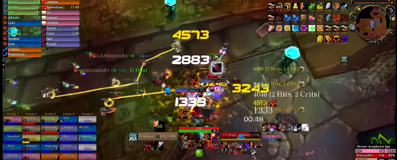 魔兽TBC：享受5个小鸡BUFF，爆发全开，世界第一秒伤高达2936点
