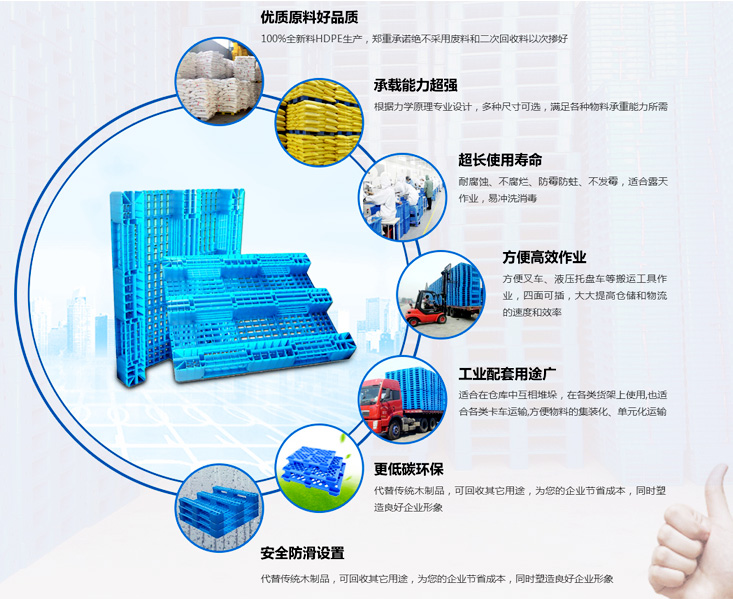 塑料托盤廠家告訴你，購買二手塑料托盤的弊端