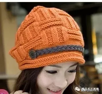 美丽的韩版帽子，有织法说明