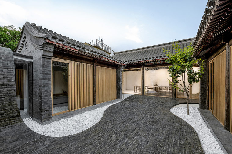 胡同大改造北京162m²极简风，自带禅意风格的四合院，大爱