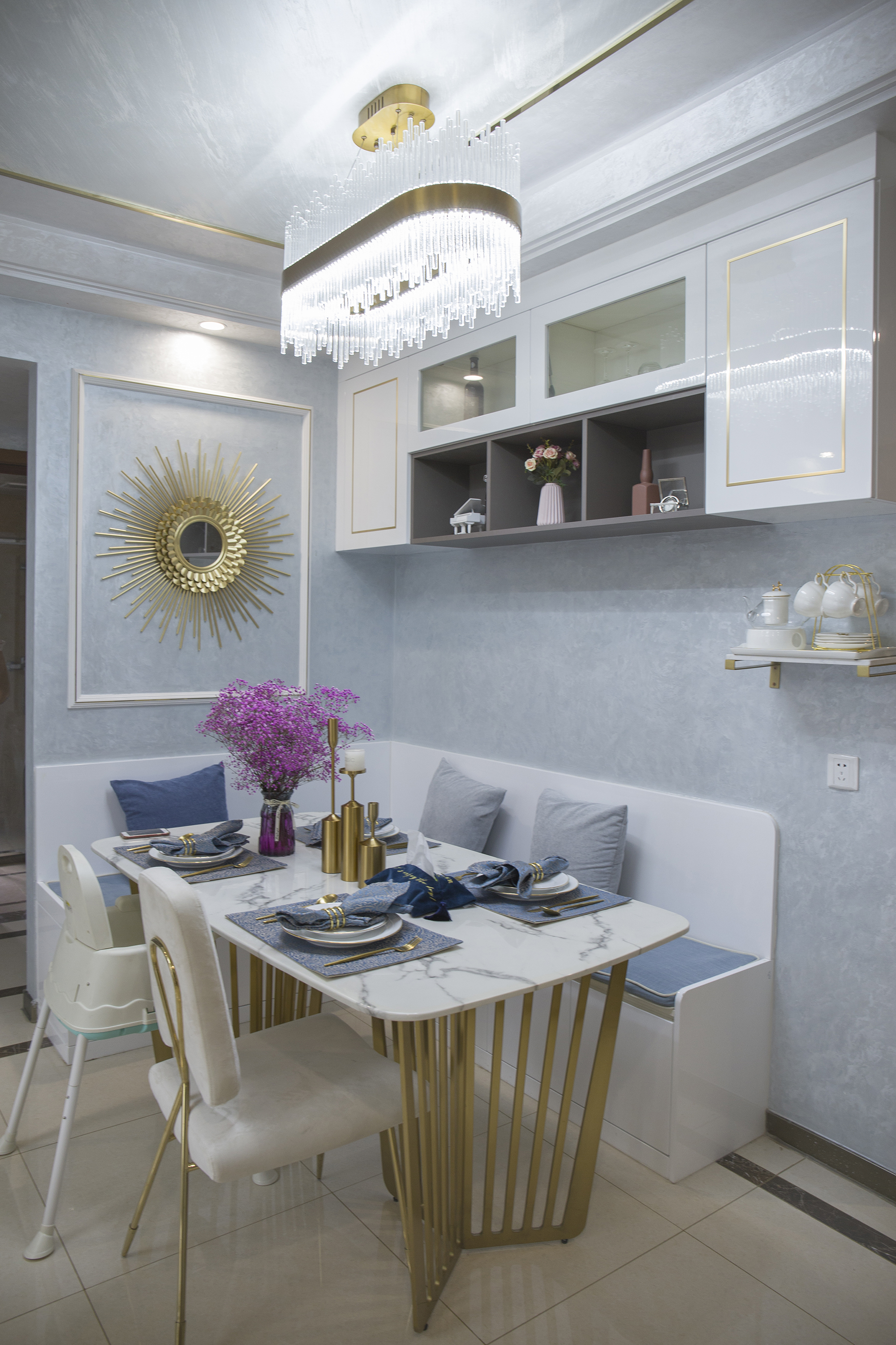 100㎡简美轻奢小三房，诠释女人的精致生活，充斥着爱家的味道