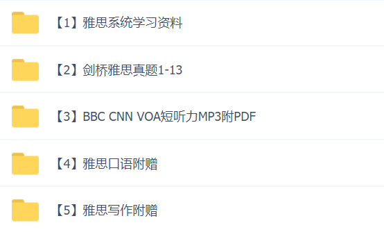 四六级+专四+专八+雅思+托福，史上最全各类英语考试资料全送你