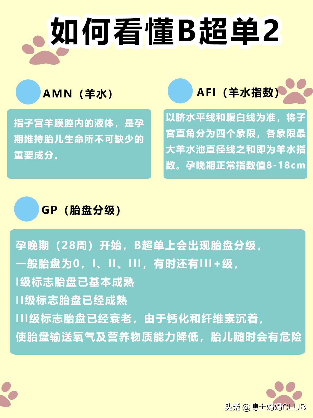 孕期产检都有哪些项目？超全孕期产检表，教你看懂B超单