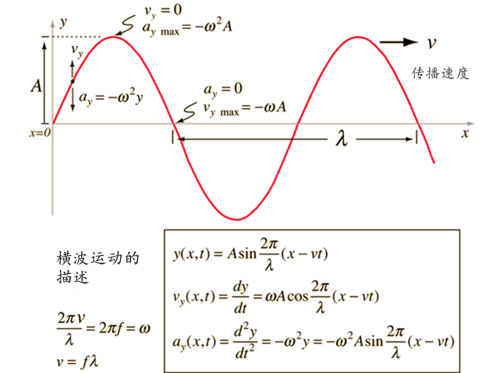 一口气了解︱波的物理学，以及横波的基本原理、描述和波动方程