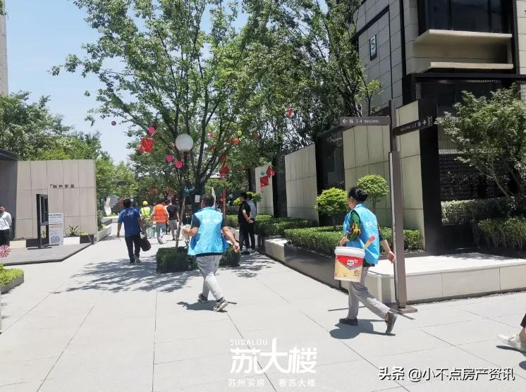 售價(jià)3W!雙軌+天街!烈日之下,蘇州高端改善盤(pán)交付