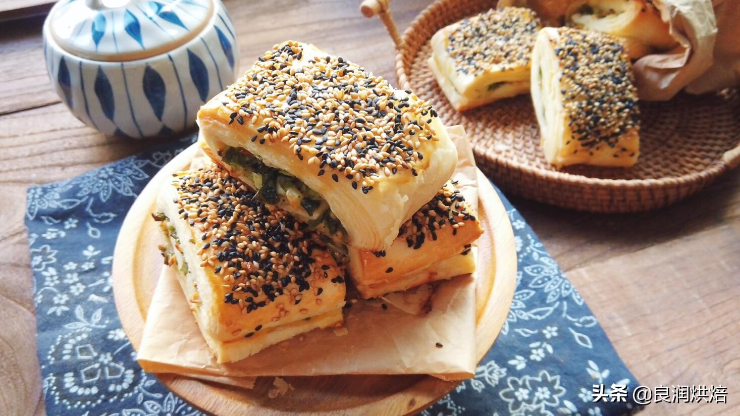 家常酥饼的详细做法，没有添加剂，个个酥脆，手一碰直掉渣