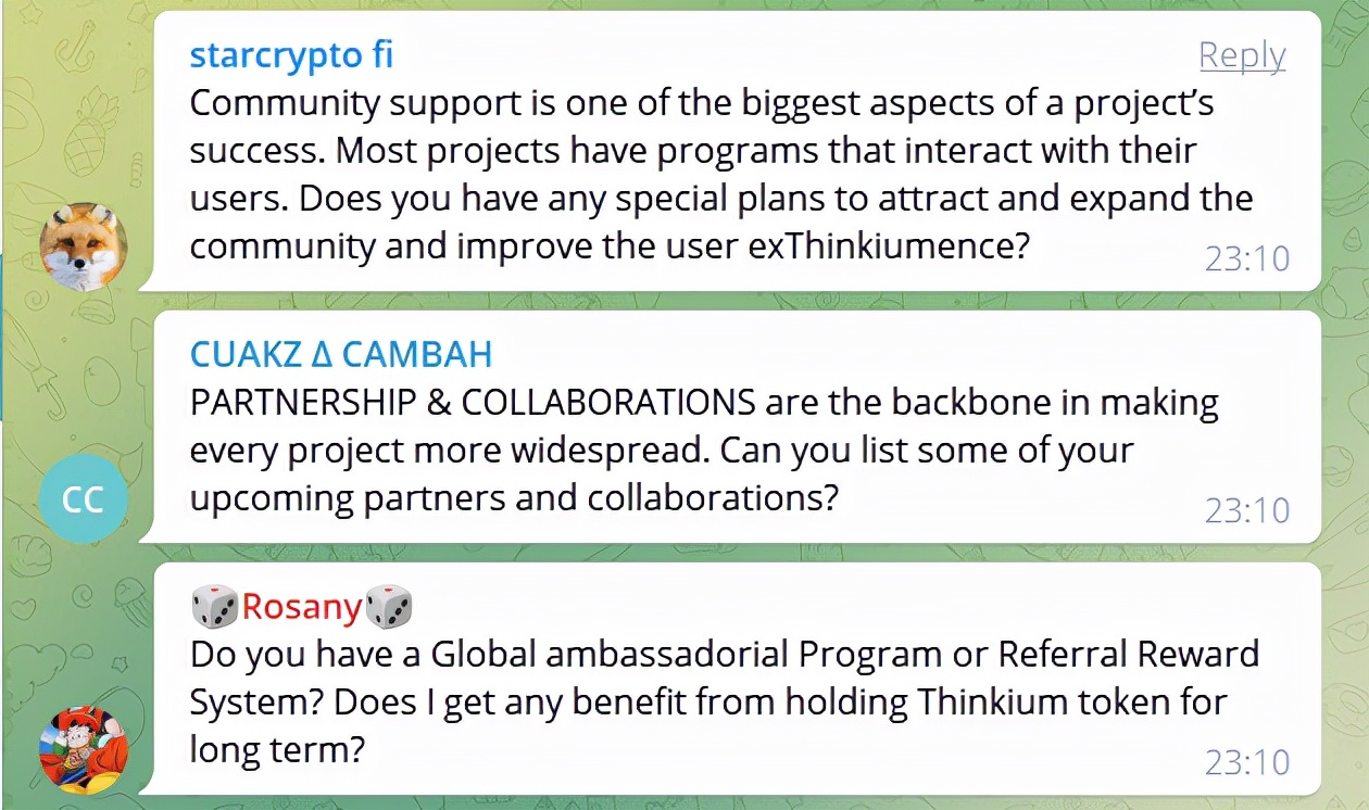 Thinkium项目开发AMA解读