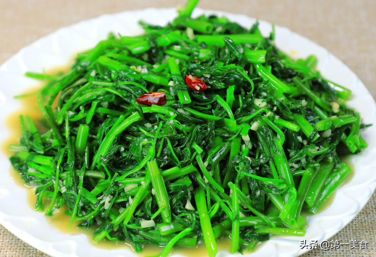 空心菜怎么炒好吃2分钟爆炒空心菜