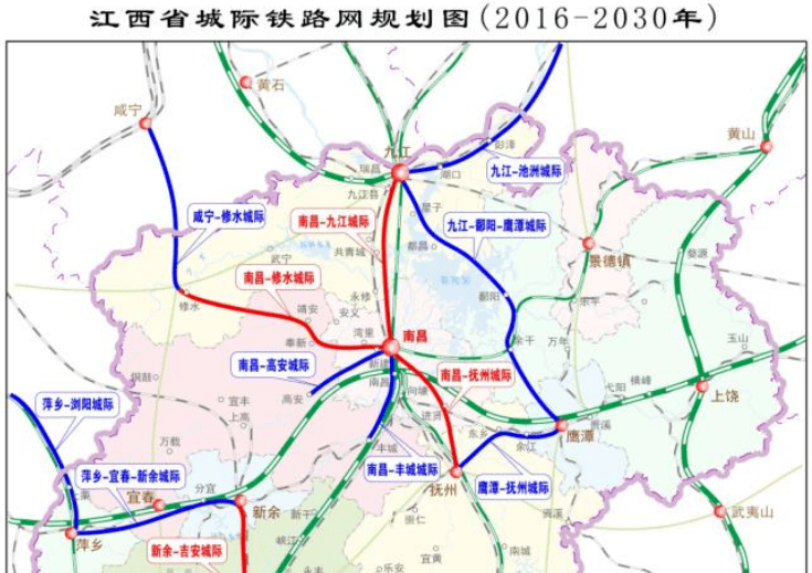 总投资超3000亿：江西7条重点铁路+4条高速即将开工