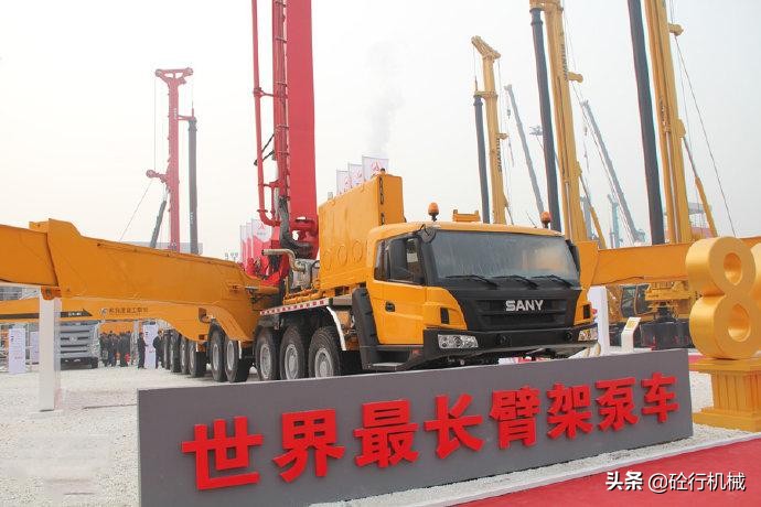全球十款顶级混凝土泵车，国产品牌4款，老泵工都不一定见过