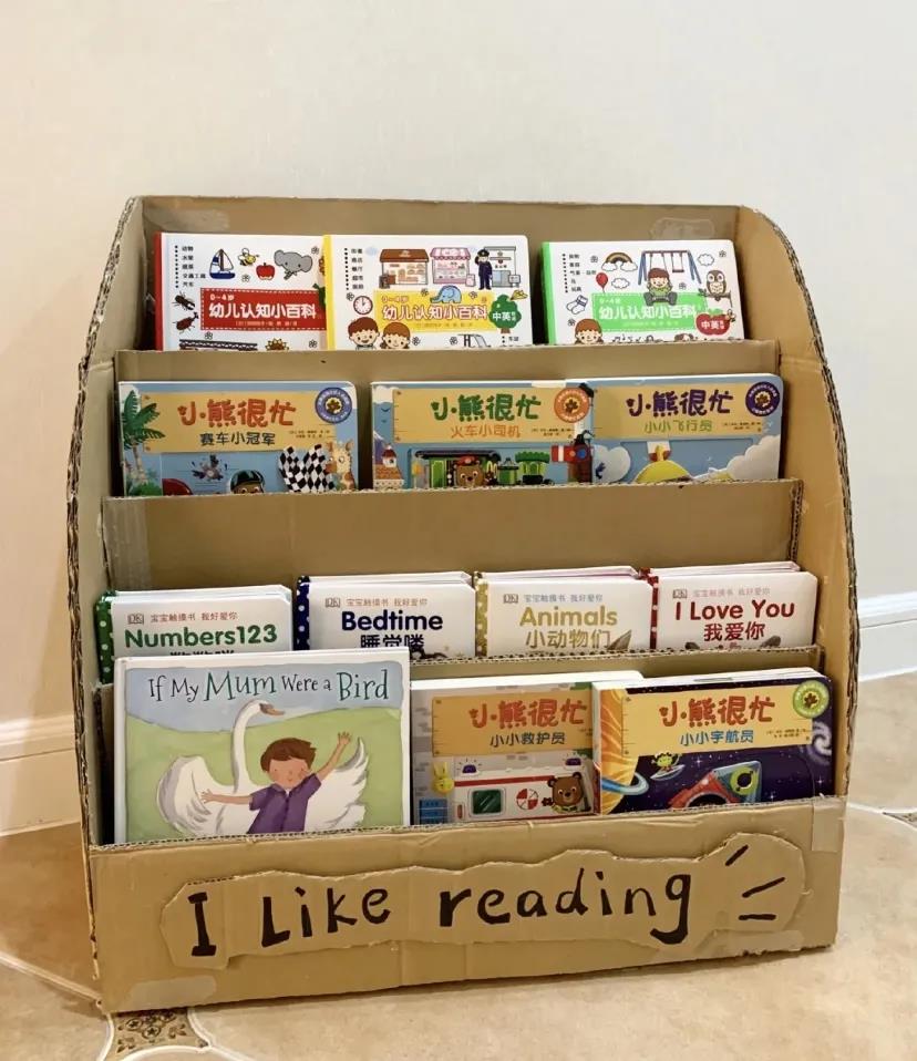 67创意绘画害怕孩子在家乱涂鸦?快递纸箱,帮你一键