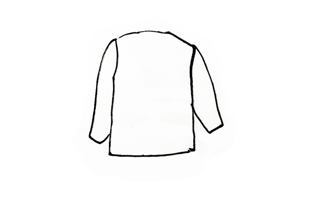 亲子简笔画衣服素材｜10款卡通衣服的画法，跟着步骤，简单易画