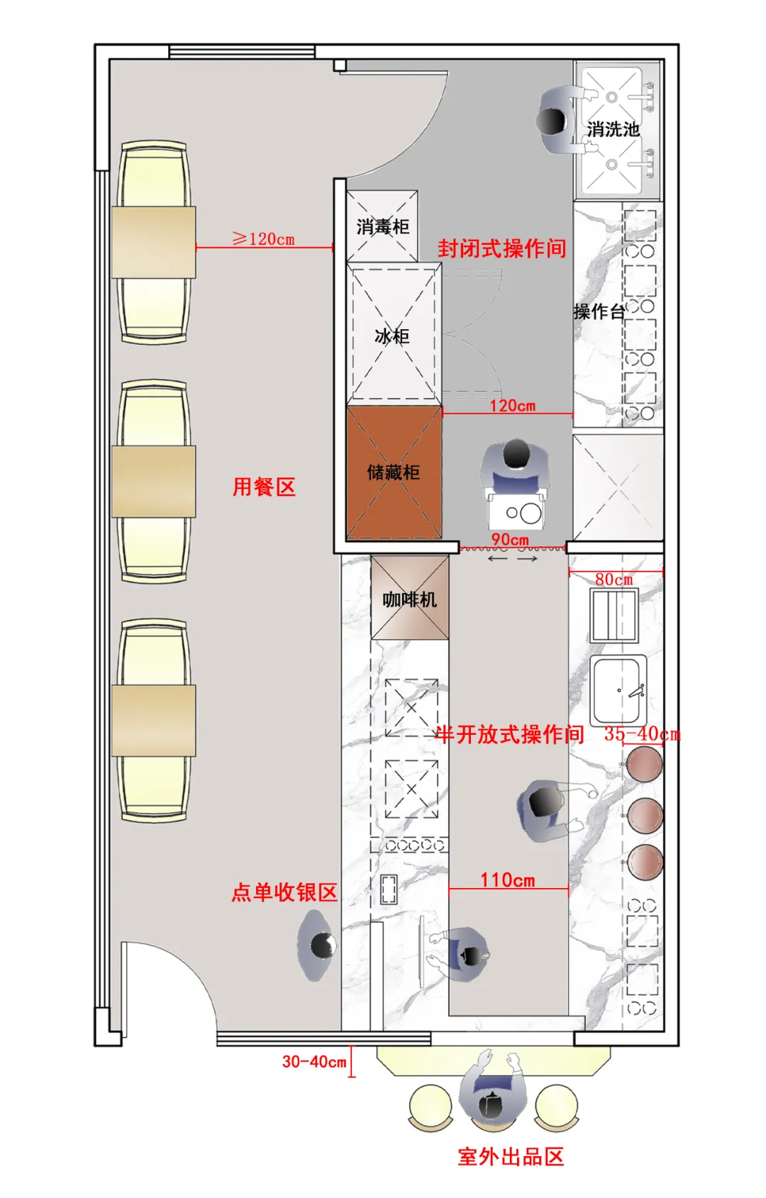 奶茶饮品店设计
