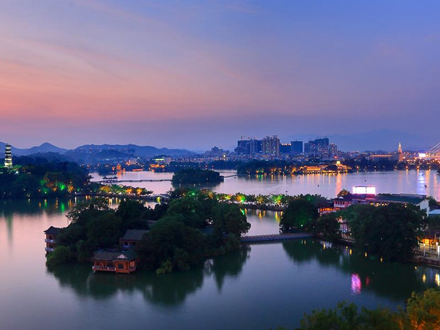 惠州西湖风景名胜，真美，到了惠州不去游玩一下就是白来了