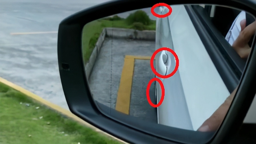 让科目二变得更简单,用好,调好后视镜,巧用后视镜给汽车定位