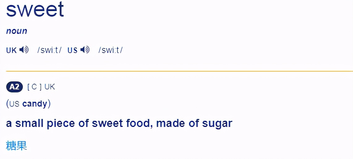 “糖”的英文是sugar，那“冰糖”的英文是啥？