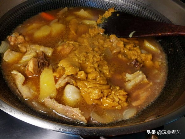 咖喱,咖喱雞肉土豆的做法
