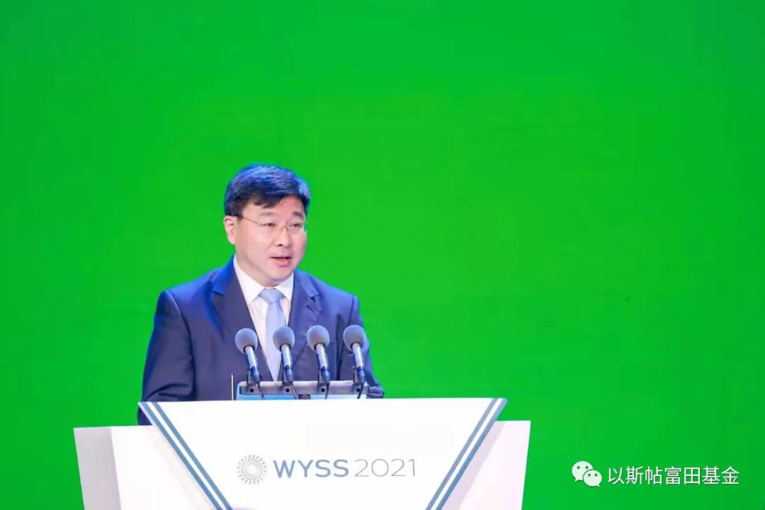 温医专利&浙江但以理健康生物科技食品助力2021世界青科会开幕式