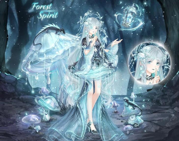 奇迹暖暖:美服独有的小套装,蝴蝶精灵一身秋叶,质量高同步难