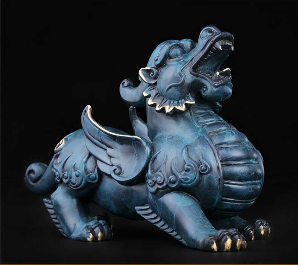 貔貅:只进不出的吉祥神兽(貔貅手链怎么戴是正确的图片) 第2张