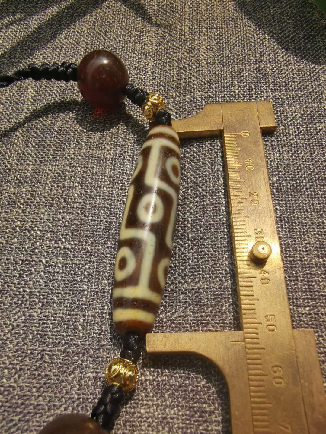 玛瑙至纯工艺 至尊九眼天珠