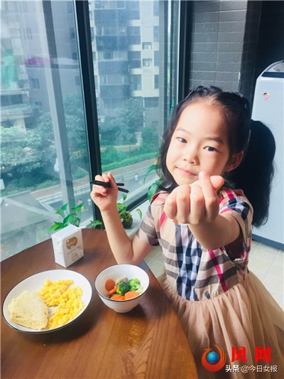 长沙妈妈三年给女儿做200多道花样早餐，做成了儿童营养师