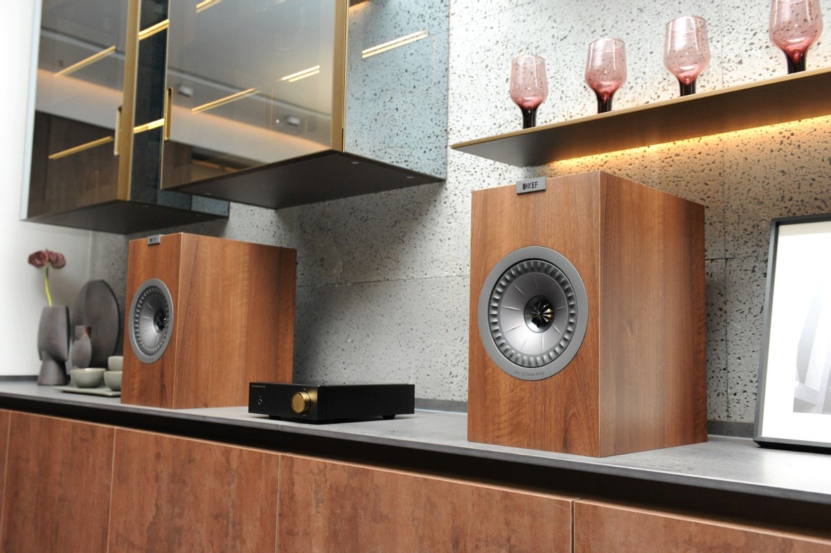 入门Hifi毒物，KEF“独眼”书架Hifi箱Q350，双十一半价入手
