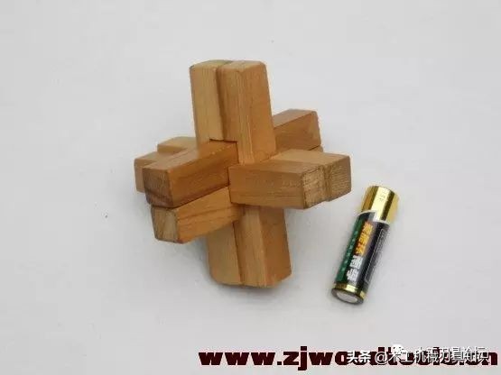 鲁班锁用柱黄金搭档，二十柱可拼四百式详细流程