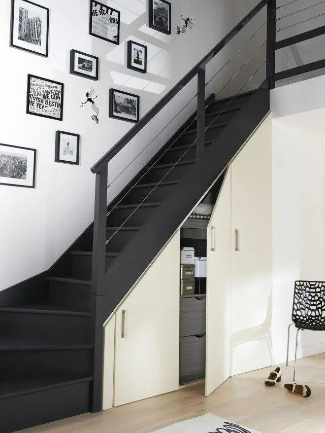 樓梯+櫃子的完美設計，有樓梯的建議看看