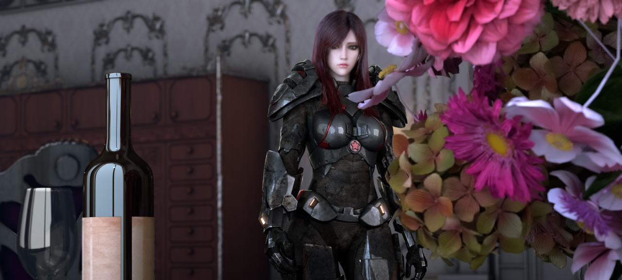 雄兵连：杜蔷薇高清绝美壁纸（二）