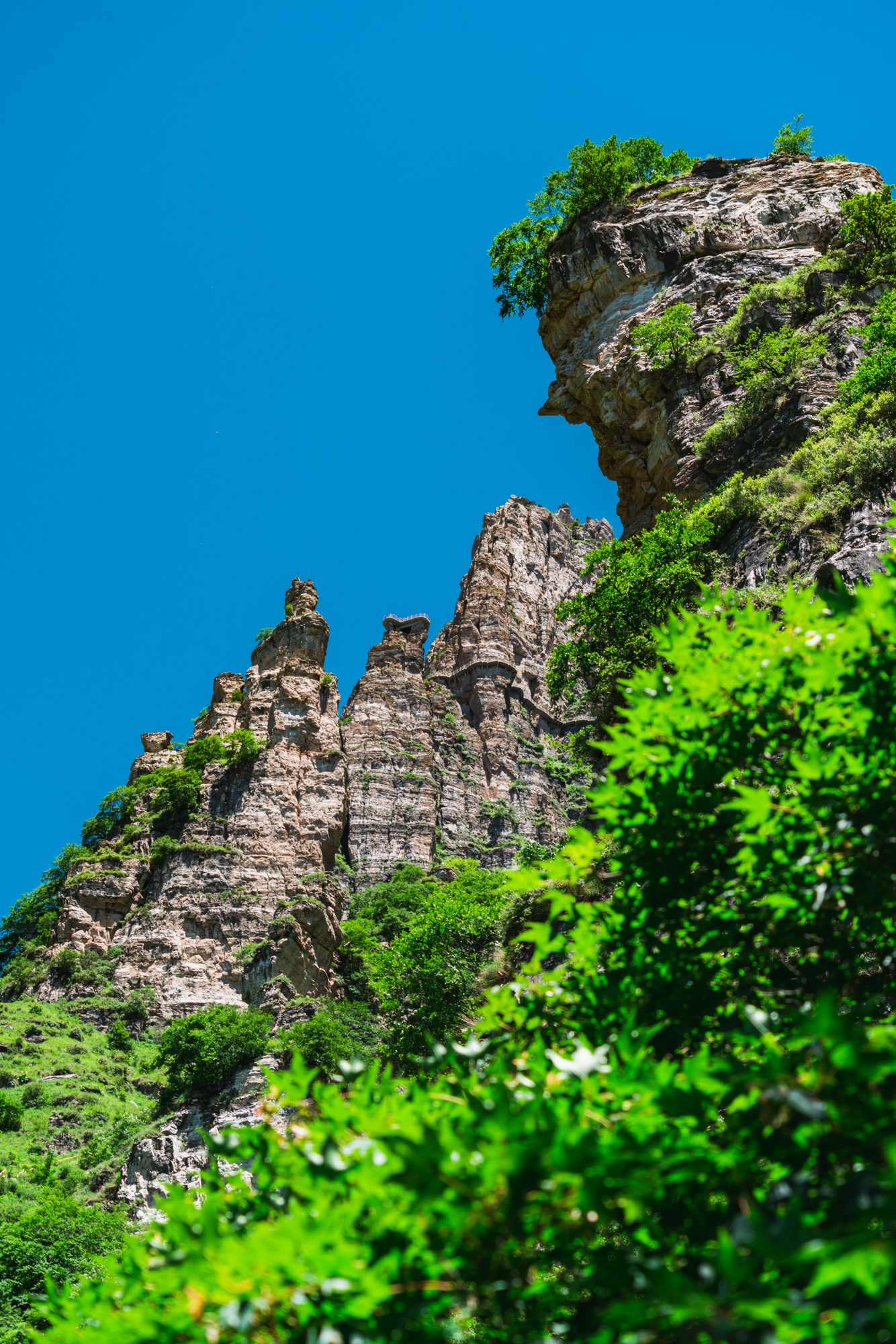 奇峰林立,云海如瀑!21℃的夏日白石山,一眼就已沦陷