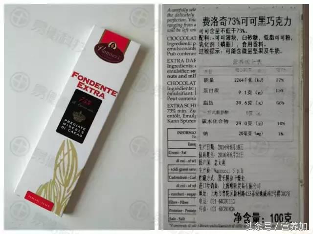 【营养测评】这次黑巧克力是我们的实验对象