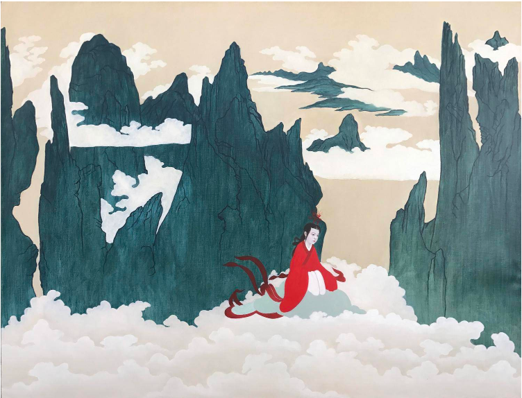 画中红颜：最是那一颦一笑的风情｜张小玉