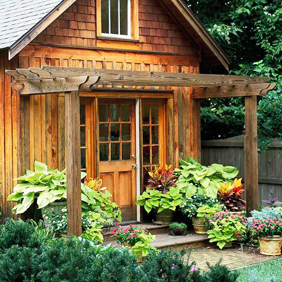 您也许从来不关心后院的凉棚，但是这些木制凉亭您真应该看看
