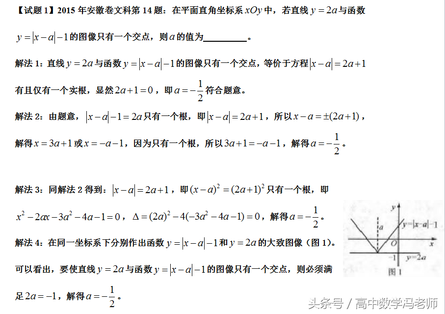 高中数学近5年高考真题、经典题详解，非常全，最后冲刺好材料！