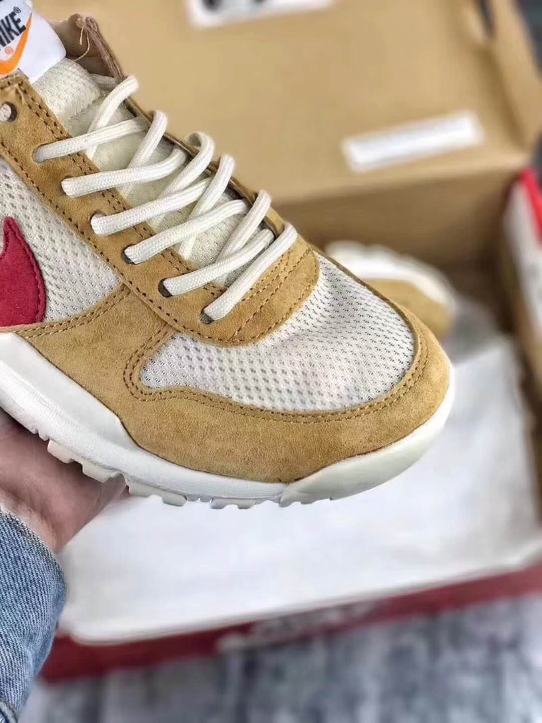 0超限量跑鞋!tom sachs x nikecraft mars