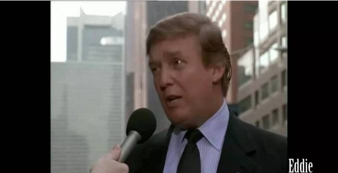 那一年，特朗普跑了！商人不是一个好演员，你不想成为总统！