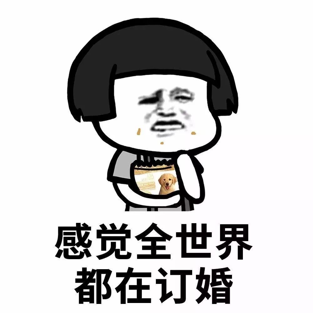蘑菇头表情包:我想如果我30岁还没结婚
