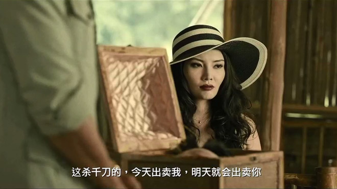 《追龙》里最让人忽视的杀手毒玫瑰:冷艳性感,结局凄惨