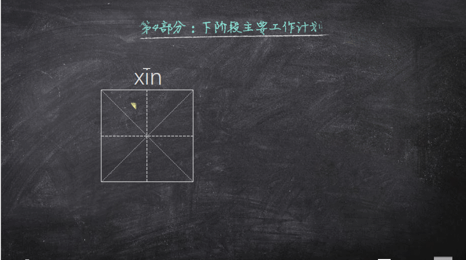 用PPT模仿写字过程，这笔法不能再流畅