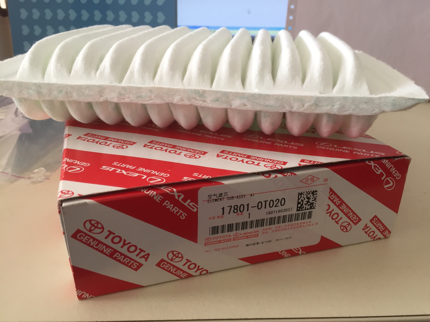 汽配人的一天（27）：RAV42.0L维修保养配件价格及编码