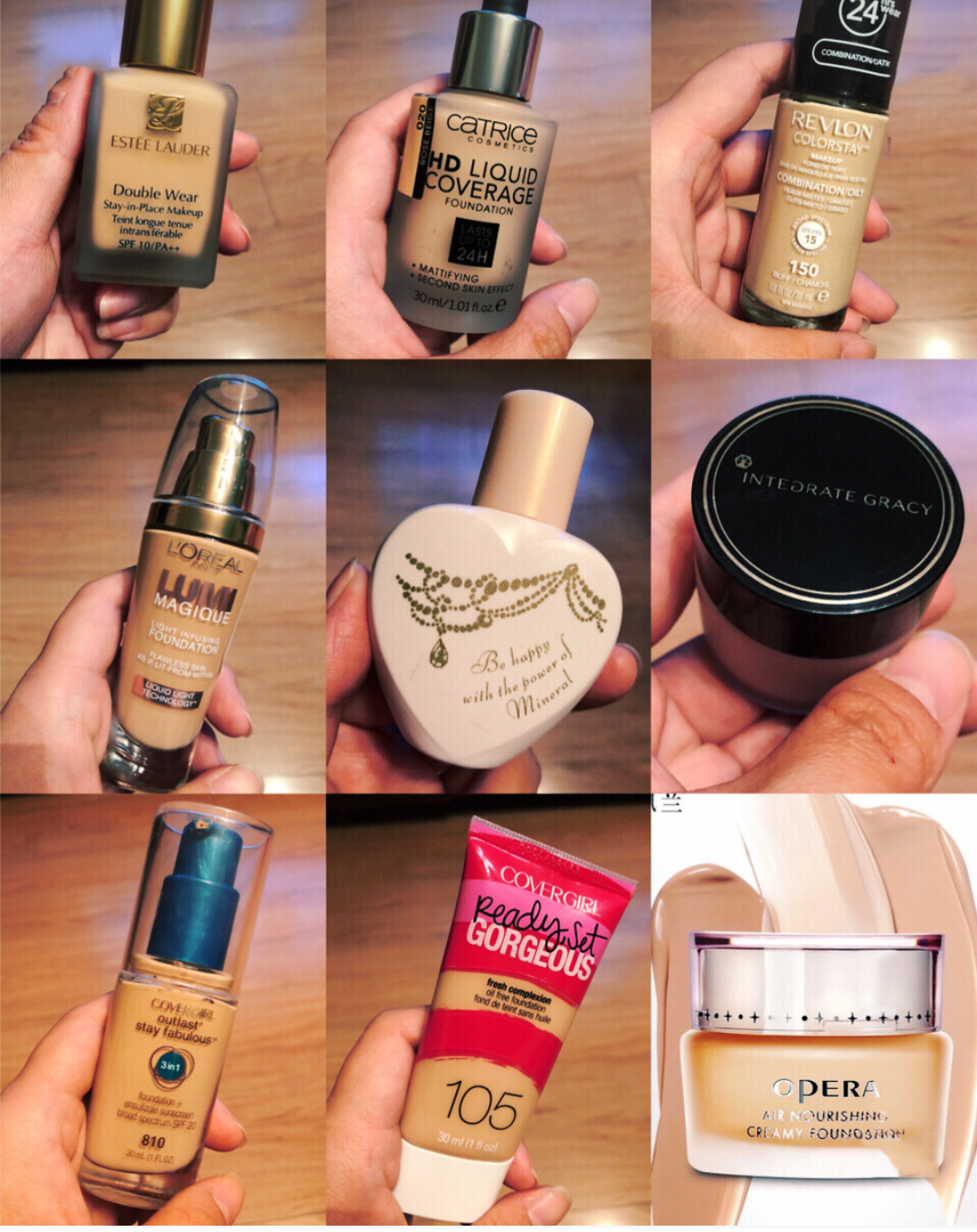 测评：超全36款网红底妆大集合--从露华浓到雅诗兰黛