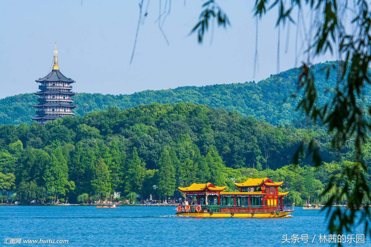 咏西湖的10首绝美诗词，烟柳画桥，风帘翠幕，疏影横斜，暗香浮动