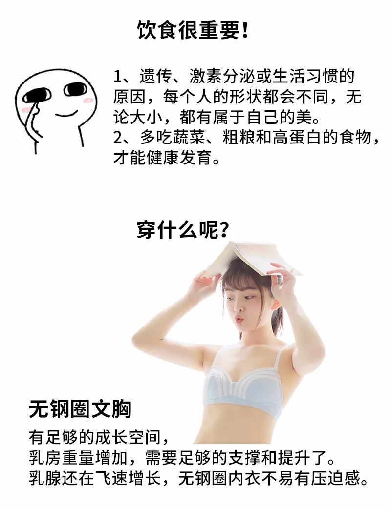 16岁到18岁少女的乳房是什么样子，乳房发育全过程