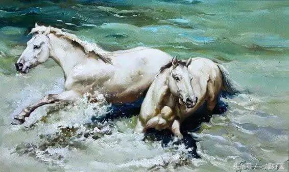 有人说他是一位画马大家，有人说蒙古马是他的神