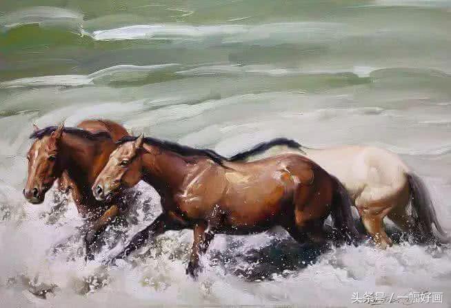有人说他是一位画马大家，有人说蒙古马是他的神