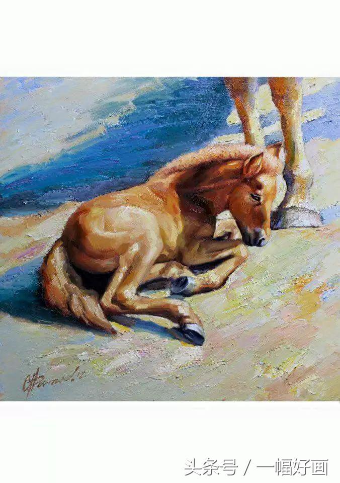 有人说他是一位画马大家，有人说蒙古马是他的神